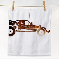 Vintage Rc Cars T- Shirt Vintage Modelcar Classic Rc Buggy Racing Cars Addict T- Shirt Face Towel by ZUXUMI