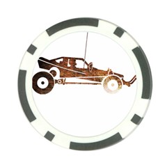 Vintage Rc Cars T- Shirt Vintage Modelcar Classic Rc Buggy Racing Cars Addict T- Shirt Poker Chip Card Guard (10 Pack) by ZUXUMI