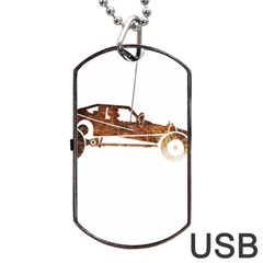 Vintage Rc Cars T- Shirt Vintage Modelcar Classic Rc Buggy Racing Cars Addict T- Shirt Dog Tag Usb Flash (two Sides) by ZUXUMI