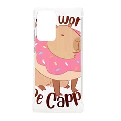 Capybara T- Shirt Cute Gentlemen Capybara T- Shirt Yoga Reflexion Pose T- Shirtyoga Reflexion Pose T- Shirt Samsung Galaxy Note 20 Ultra Tpu Uv Case by hizuto