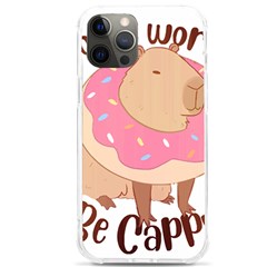 Capybara T- Shirt Cute Gentlemen Capybara T- Shirt Yoga Reflexion Pose T- Shirtyoga Reflexion Pose T- Shirt Iphone 12 Pro Max Tpu Uv Print Case by hizuto