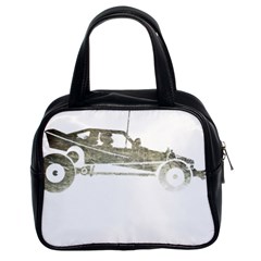 Vintage Rc Cars T- Shirt Vintage Modelcar Retro Rc Buggy Racing Cars Addict T- Shirt (1) Classic Handbag (two Sides) by ZUXUMI