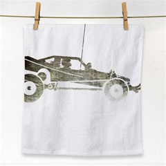 Vintage Rc Cars T- Shirt Vintage Modelcar Retro Rc Buggy Racing Cars Addict T- Shirt (1) Face Towel by ZUXUMI