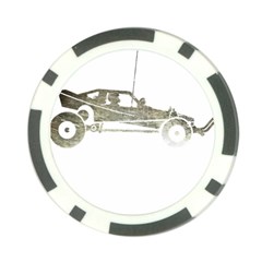 Vintage Rc Cars T- Shirt Vintage Modelcar Retro Rc Buggy Racing Cars Addict T- Shirt (1) Poker Chip Card Guard (10 Pack) by ZUXUMI