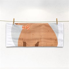 Capybara T- Shirt Gentlemen Capybara - A Cute Funny Capybara Illustration T- Shirt Yoga Reflexion Pose T- Shirtyoga Reflexion Pose T- Shirt Hand Towel by hizuto