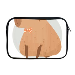 Capybara T- Shirt Gentlemen Capybara - A Cute Funny Capybara Illustration T- Shirt Yoga Reflexion Pose T- Shirtyoga Reflexion Pose T- Shirt Apple Macbook Pro 17  Zipper Case by hizuto