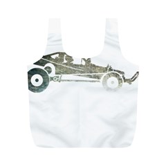 Vintage Rc Cars T- Shirt Vintage Modelcar Retro Rc Buggy Racing Cars Addict T- Shirt Full Print Recycle Bag (m) by ZUXUMI