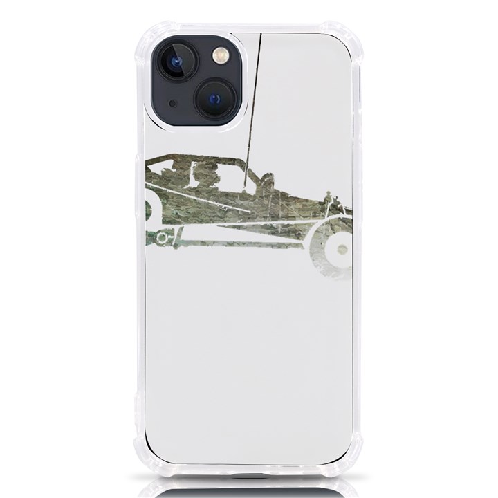 Vintage Rc Cars T- Shirt Vintage Modelcar Retro Rc Buggy Racing Cars Addict T- Shirt iPhone 13 TPU UV Print Case