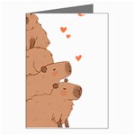 Capybara T- Shirt I Just Really Like Capybaras O K T- Shirt Yoga Reflexion Pose T- Shirtyoga Reflexion Pose T- Shirt Greeting Card Left