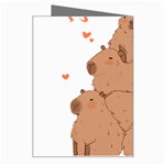 Capybara T- Shirt I Just Really Like Capybaras O K T- Shirt Yoga Reflexion Pose T- Shirtyoga Reflexion Pose T- Shirt Greeting Card Right