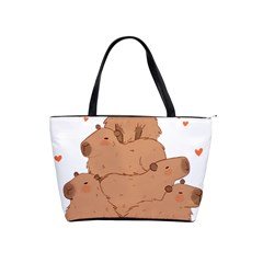 Capybara T- Shirt I Just Really Like Capybaras O K T- Shirt Yoga Reflexion Pose T- Shirtyoga Reflexion Pose T- Shirt Classic Shoulder Handbag by hizuto