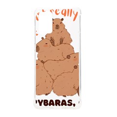 Capybara T- Shirt I Just Really Like Capybaras O K T- Shirt Yoga Reflexion Pose T- Shirtyoga Reflexion Pose T- Shirt Samsung Galaxy S20plus 6 7 Inch Tpu Uv Case by hizuto