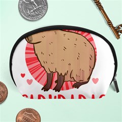 Capybara T- Shirt Just A Girl Who Loves Capybaras T- Shirt Yoga Reflexion Pose T- Shirtyoga Reflexion Pose T- Shirt Accessory Pouch (large) by hizuto