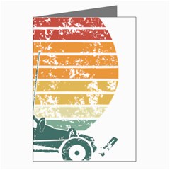 Vintage Rc Cars T- Shirt Vintage Sunset  Classic Rc Buggy Racing Cars Addict T- Shirt Greeting Card by ZUXUMI