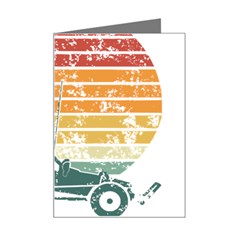 Vintage Rc Cars T- Shirt Vintage Sunset  Classic Rc Buggy Racing Cars Addict T- Shirt Mini Greeting Card by ZUXUMI