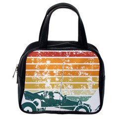 Vintage Rc Cars T- Shirt Vintage Sunset  Classic Rc Buggy Racing Cars Addict T- Shirt Classic Handbag (one Side) by ZUXUMI