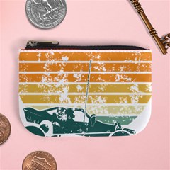 Vintage Rc Cars T- Shirt Vintage Sunset  Classic Rc Buggy Racing Cars Addict T- Shirt Mini Coin Purse by ZUXUMI