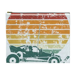 Vintage Rc Cars T- Shirt Vintage Sunset  Classic Rc Buggy Racing Cars Addict T- Shirt Cosmetic Bag (xl) by ZUXUMI