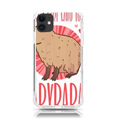 Capybara T- Shirt Just A Girl Who Loves Capybaras T- Shirt Yoga Reflexion Pose T- Shirtyoga Reflexion Pose T- Shirt Iphone 11 Tpu Uv Print Case by hizuto