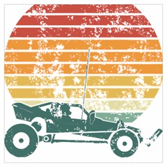 Vintage Rc Cars T- Shirt Vintage Sunset  Classic Rc Buggy Racing Cars Addict T- Shirt Lightweight Scarf  by ZUXUMI