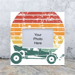 Vintage Rc Cars T- Shirt Vintage Sunset  Classic Rc Buggy Racing Cars Addict T- Shirt White Box Photo Frame 4  X 6  by ZUXUMI