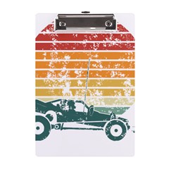 Vintage Rc Cars T- Shirt Vintage Sunset  Classic Rc Buggy Racing Cars Addict T- Shirt A5 Acrylic Clipboard by ZUXUMI