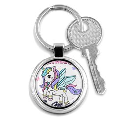 Waitress T- Shirt Awesome Unicorn Waitresses Are Magical For A Waiting Staff T- Shirt Key Chain (round)