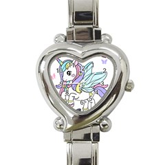 Waitress T- Shirt Awesome Unicorn Waitresses Are Magical For A Waiting Staff T- Shirt Heart Italian Charm Watch by ZUXUMI