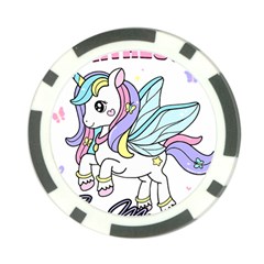 Waitress T- Shirt Awesome Unicorn Waitresses Are Magical For A Waiting Staff T- Shirt Poker Chip Card Guard (10 Pack)