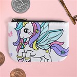 Waitress T- Shirt Awesome Unicorn Waitresses Are Magical For A Waiting Staff T- Shirt Mini Coin Purse Front