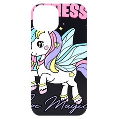 Waitress T- Shirt Awesome Unicorn Waitresses Are Magical For A Waiting Staff T- Shirt Iphone 14 Black Uv Print Case by ZUXUMI