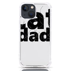 Cat Dad Gray Hair T- Shirt Cat Dad Gray Hair T- Shirt Yoga Reflexion Pose T- Shirtyoga Reflexion Pose T- Shirt Iphone 13 Mini Tpu Uv Print Case by hizuto