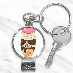 Cat Ice Cream T- Shirt Cute Cat Cream Cone T- Shirt Yoga Reflexion Pose T- Shirtyoga Reflexion Pose T- Shirt Nail Clippers Key Chain