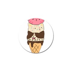 Cat Ice Cream T- Shirt Cute Cat Cream Cone T- Shirt Yoga Reflexion Pose T- Shirtyoga Reflexion Pose T- Shirt Golf Ball Marker