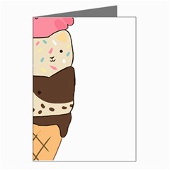 Cat Ice Cream T- Shirt Cute Cat Cream Cone T- Shirt Yoga Reflexion Pose T- Shirtyoga Reflexion Pose T- Shirt Greeting Card