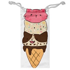 Cat Ice Cream T- Shirt Cute Cat Cream Cone T- Shirt Yoga Reflexion Pose T- Shirtyoga Reflexion Pose T- Shirt Jewelry Bag