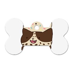 Cat Ice Cream T- Shirt Cute Cat Cream Cone T- Shirt Yoga Reflexion Pose T- Shirtyoga Reflexion Pose T- Shirt Dog Tag Bone (one Side)