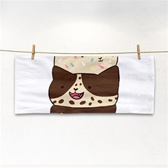 Cat Ice Cream T- Shirt Cute Cat Cream Cone T- Shirt Yoga Reflexion Pose T- Shirtyoga Reflexion Pose T- Shirt Hand Towel