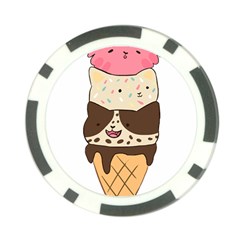 Cat Ice Cream T- Shirt Cute Cat Cream Cone T- Shirt Yoga Reflexion Pose T- Shirtyoga Reflexion Pose T- Shirt Poker Chip Card Guard (10 Pack)