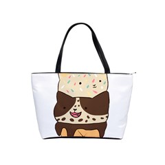 Cat Ice Cream T- Shirt Cute Cat Cream Cone T- Shirt Yoga Reflexion Pose T- Shirtyoga Reflexion Pose T- Shirt Classic Shoulder Handbag