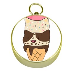 Cat Ice Cream T- Shirt Cute Cat Cream Cone T- Shirt Yoga Reflexion Pose T- Shirtyoga Reflexion Pose T- Shirt Gold Compasses