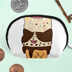 Cat Ice Cream T- Shirt Cute Cat Cream Cone T- Shirt Yoga Reflexion Pose T- Shirtyoga Reflexion Pose T- Shirt Accessory Pouch (medium)