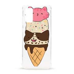 Cat Ice Cream T- Shirt Cute Cat Cream Cone T- Shirt Yoga Reflexion Pose T- Shirtyoga Reflexion Pose T- Shirt Samsung Galaxy S20 6 2 Inch Tpu Uv Case by hizuto