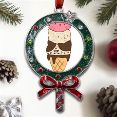 Cat Ice Cream T- Shirt Cute Cat Cream Cone T- Shirt Yoga Reflexion Pose T- Shirtyoga Reflexion Pose T- Shirt Metal X mas Lollipop With Crystal Ornament