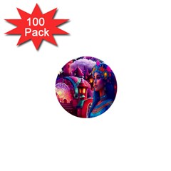 Fantasy Arts  1  Mini Buttons (100 Pack)  by Internationalstore