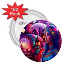 Fantasy Arts  2 25  Buttons (100 Pack)  by Internationalstore