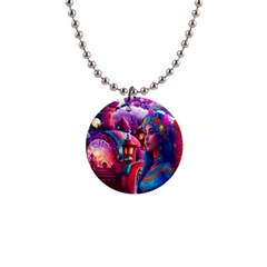 Fantasy Arts  1  Button Necklace by Internationalstore