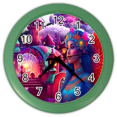 Fantasy Arts  Color Wall Clock by Internationalstore