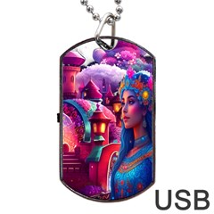 Fantasy Arts  Dog Tag Usb Flash (one Side) by Internationalstore