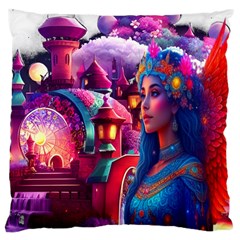 Fantasy Arts  Large Cushion Case (one Side) by Internationalstore